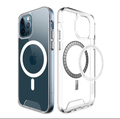 iPhone wireless charging and Magnetic Clear case 