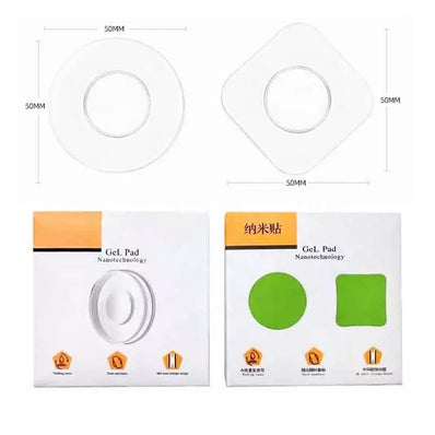 Nanotechnology wall Cell Phone support and charger organiser