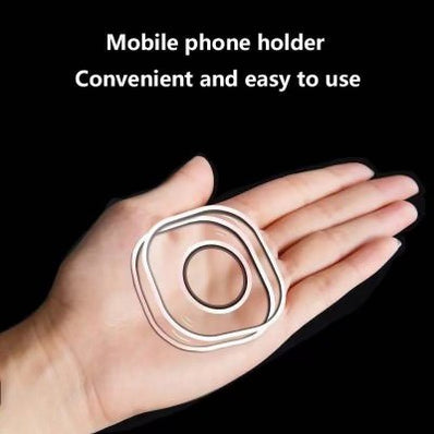 Nanotechnology wall Cell Phone support and charger organiser