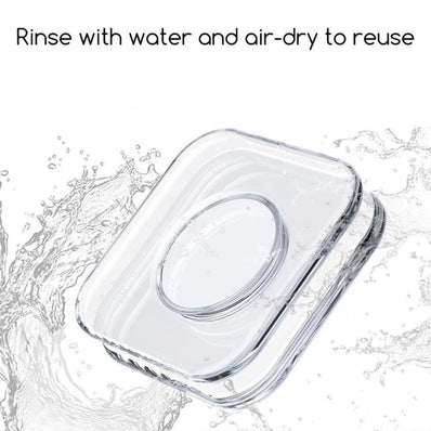 Nanotechnology wall Cell Phone support and charger organiser