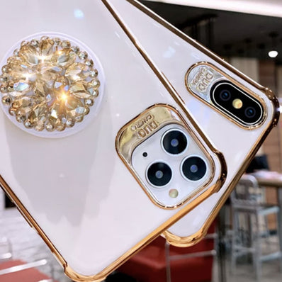 Rhinestone Bracket IPhone Cases