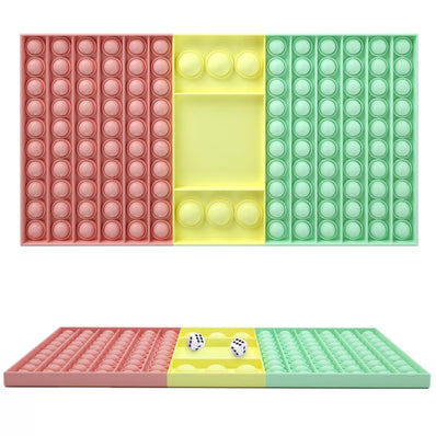 Pop Game Dice Fidget Toy Chest Board