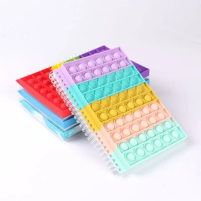 A5 Silicone Push Pop Bubble Notebook