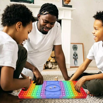 Pop Game Dice Fidget Toy Chest Board