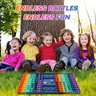 Pop Game Dice Fidget Toy Chest Board