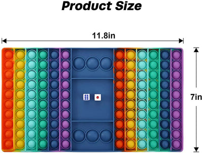 Pop Game Dice Fidget Toy Chest Board