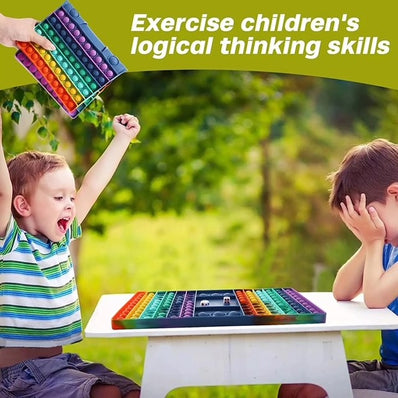 Pop Game Dice Fidget Toy Chest Board