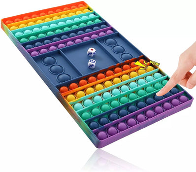 Pop Game Dice Fidget Toy Chest Board