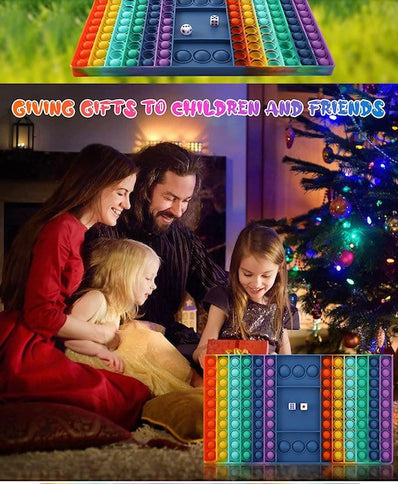 Pop Game Dice Fidget Toy Chest Board